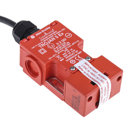 440K-H11145 | ATEX 440K Safety Rated Interlock Switch, Fibreglass, 2NC ...